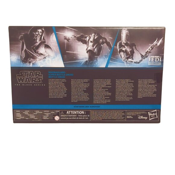 Star Wars Black Series Jedi: Survivor MagnaGuard Super Battle Droid 3-Pack - Picture 2 of 5
